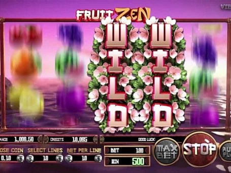 Дикий знак в онлайн слоте Fruit Zen