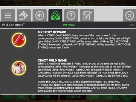 Игровой бонус в онлайн слоте Wild Christmas